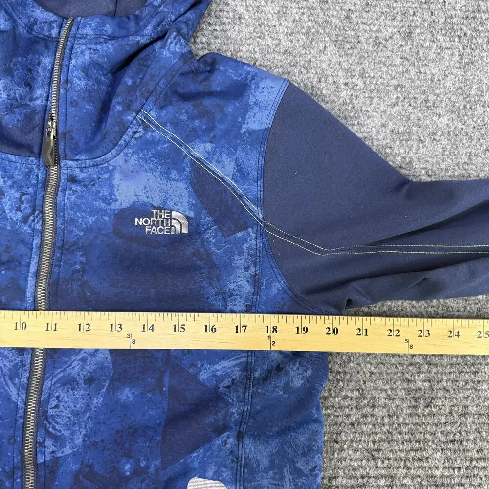 The North Face Jacket Mens Small Blue Mountain Athletics Hooded Full Zip